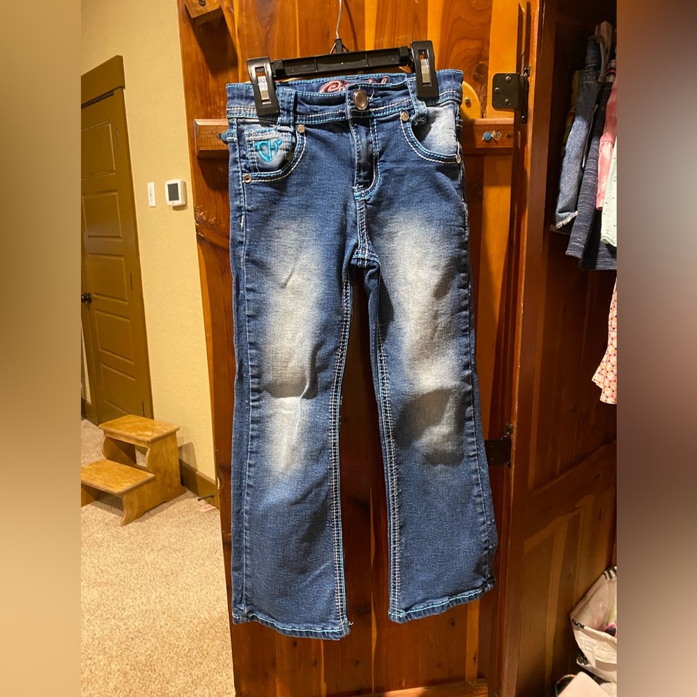 Cowgirl Hardware Jeans for Girls Size 6T💙